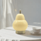 Cute PearShaped Night Light Touch Control 3 Color Adjustable USB Rechargeable Lamp 0