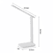 USB Foldable Table Lamp Dimmable Study And Bedside Reading Light For Students 0