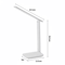 USB Foldable Table Lamp Dimmable Study And Bedside Reading Light For Students 0