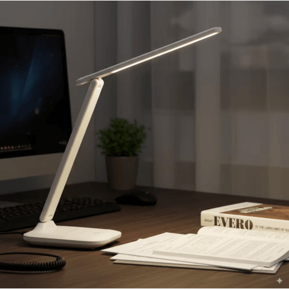 USB Foldable Table Lamp Dimmable Study And Bedside Reading Light For Students 4