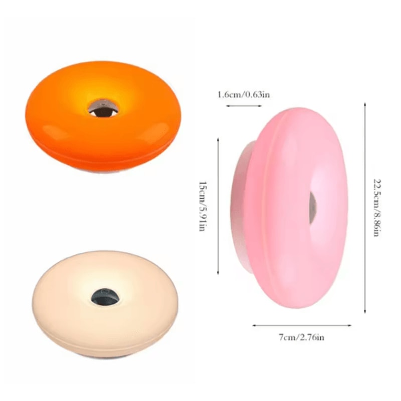 Donut LED Wall And Desk Lamp Modern Dimmable USB Ambient Light For Home And Office 4