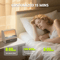 Bluetooth Sunrise Alarm Clock Light Dimmable Wake Up Lamp With White Noise And 12 Soothing Sounds 6