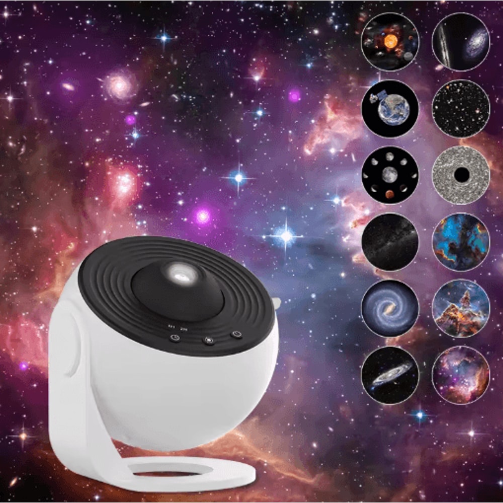 Galaxy Night Light Projector 360 Rotating Starry Sky Planetarium Lamp 0