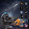 13 In 1 Galaxy Ultra Star Projector HD Rotating Planetarium Night Light With Timer 0