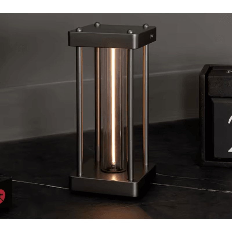 LED Touch Square Quantum Night Light Dimmable Type C Eye Care Lamp For Bedroom And Study 5