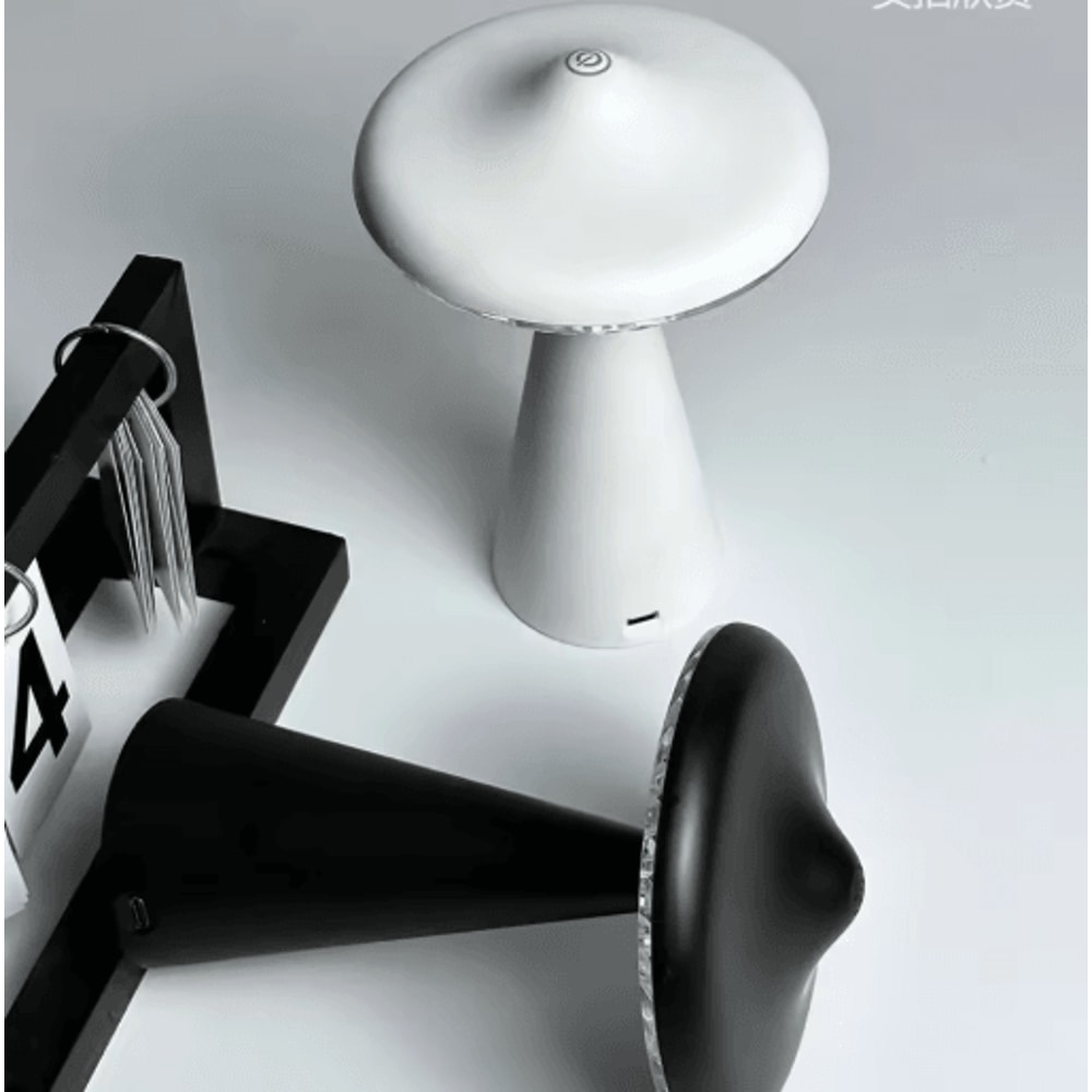 UFO LED Night Light TouchControl Dimmable Desk Lamp With USB Charging 0