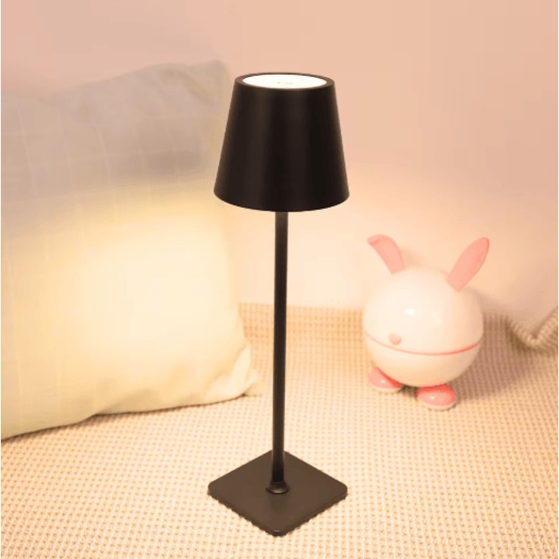 Nordic LED Desk Lamp Rechargeable Touch Dimming Light For Minimalist Home Decor 5