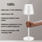 LED Cordless Table Lamp Portable Rechargeable Night Light With 3 Color Stepless Dimming 1