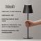 LED Cordless Table Lamp Portable Rechargeable Night Light With 3 Color Stepless Dimming 5