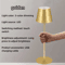 LED Cordless Table Lamp Portable Rechargeable Night Light With 3 Color Stepless Dimming 7