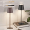 LED Cordless Table Lamp Portable Rechargeable Night Light With 3 Color Stepless Dimming 0