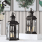 Vintage Nordic Iron Candle Holder Lantern Black Hanging Decorative Lantern For Home And Wedding Dec 6