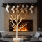 Illuminated Birch Tree 24 LED Tabletop Christmas Tree Centerpiece Light 3