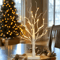 Illuminated Birch Tree 24 LED Tabletop Christmas Tree Centerpiece Light 5