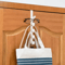 Over The Door Storage Hanger No Drill Plastic Hook Organizer For Clothes Bags And Purses 5