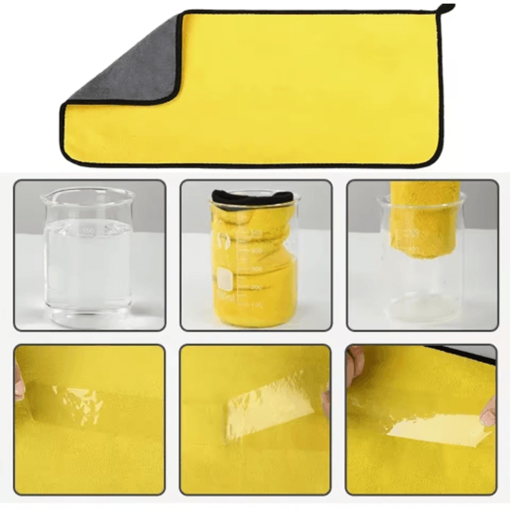 Super Absorbent Car Wash Towel Oversized Drying Cloth For Car Care And Pets 6