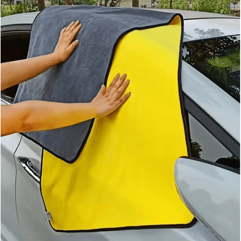 Super Absorbent Car Wash Towel Oversized Drying Cloth For Car Care And Pets 0