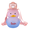 650ml Cute Duck Water Bottle Kawaii Straw Drinking Cup For Girls And Kids 1