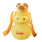 650ml Cute Duck Water Bottle Kawaii Straw Drinking Cup For Girls And Kids 2