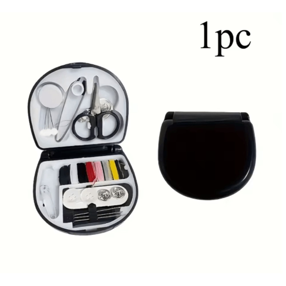 Portable Travel Sewing Kit Compact Sewing Bag With Mini Scissors And Thread For Quick Repairs 2