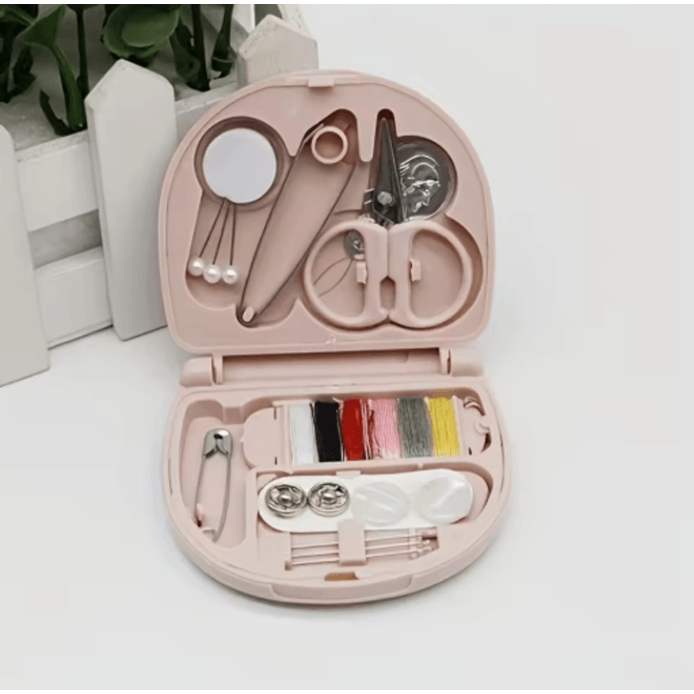 Portable Travel Sewing Kit Compact Sewing Bag With Mini Scissors And Thread For Quick Repairs 8
