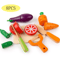Wooden Pretend Kitchen Play Set Montessori Cutting Fruit And Vegetable Toy For Kids 2