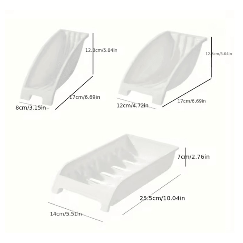 Kitchen Dish Drying Rack Multifunctional Tableware Storage Shelf For Upright Plates 5