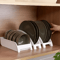 Kitchen Dish Drying Rack Multifunctional Tableware Storage Shelf For Upright Plates 0