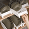 Kitchen Dish Drying Rack Multifunctional Tableware Storage Shelf For Upright Plates 7