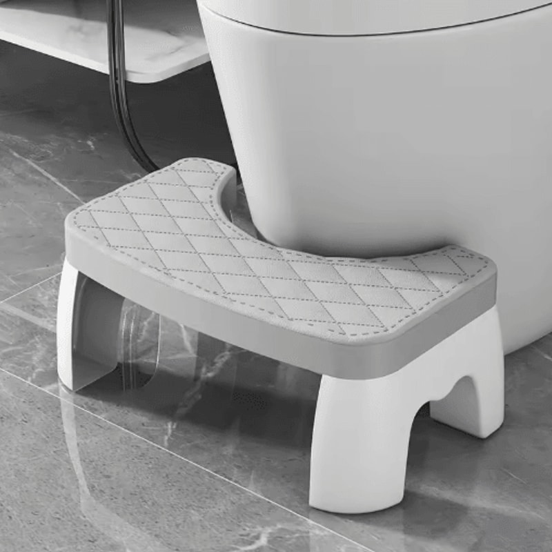 Toilet Squat Stool Removable Non Slip Portable Bathroom Footstool 2