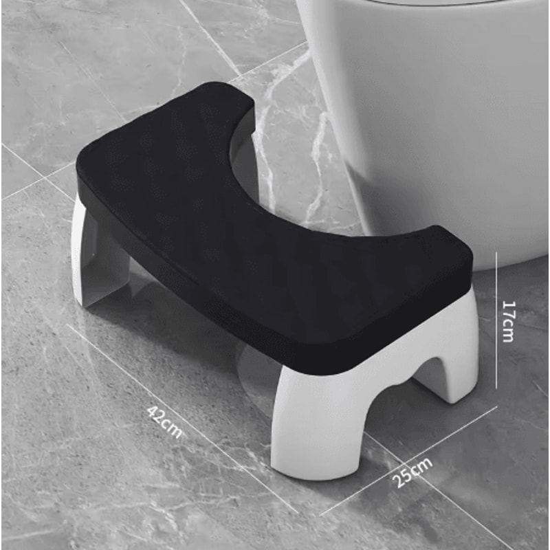 Toilet Squat Stool Removable Non Slip Portable Bathroom Footstool 6