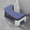 Toilet Squat Stool Removable Non Slip Portable Bathroom Footstool 7