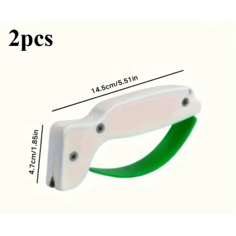 Portable Tungsten Steel Blade Sharpener Manual Outdoor Knife And Serrated Blade Sharpener 2