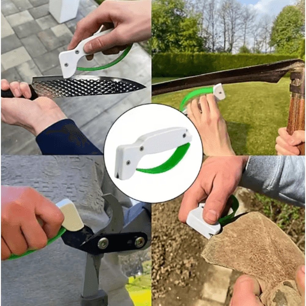 Portable Tungsten Steel Blade Sharpener Manual Outdoor Knife And Serrated Blade Sharpener 6