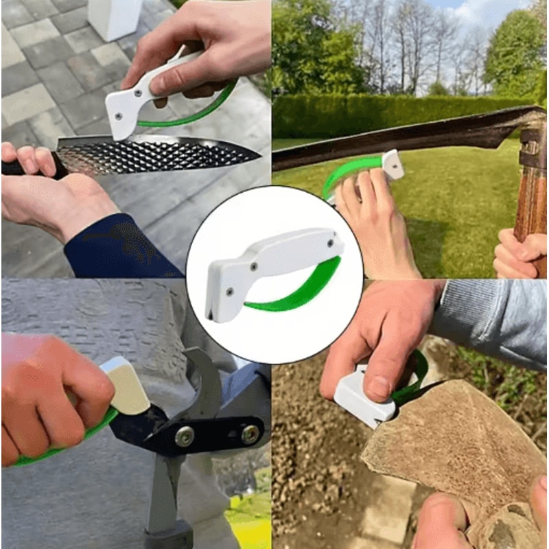 Portable Tungsten Steel Blade Sharpener Manual Outdoor Knife And Serrated Blade Sharpener 6