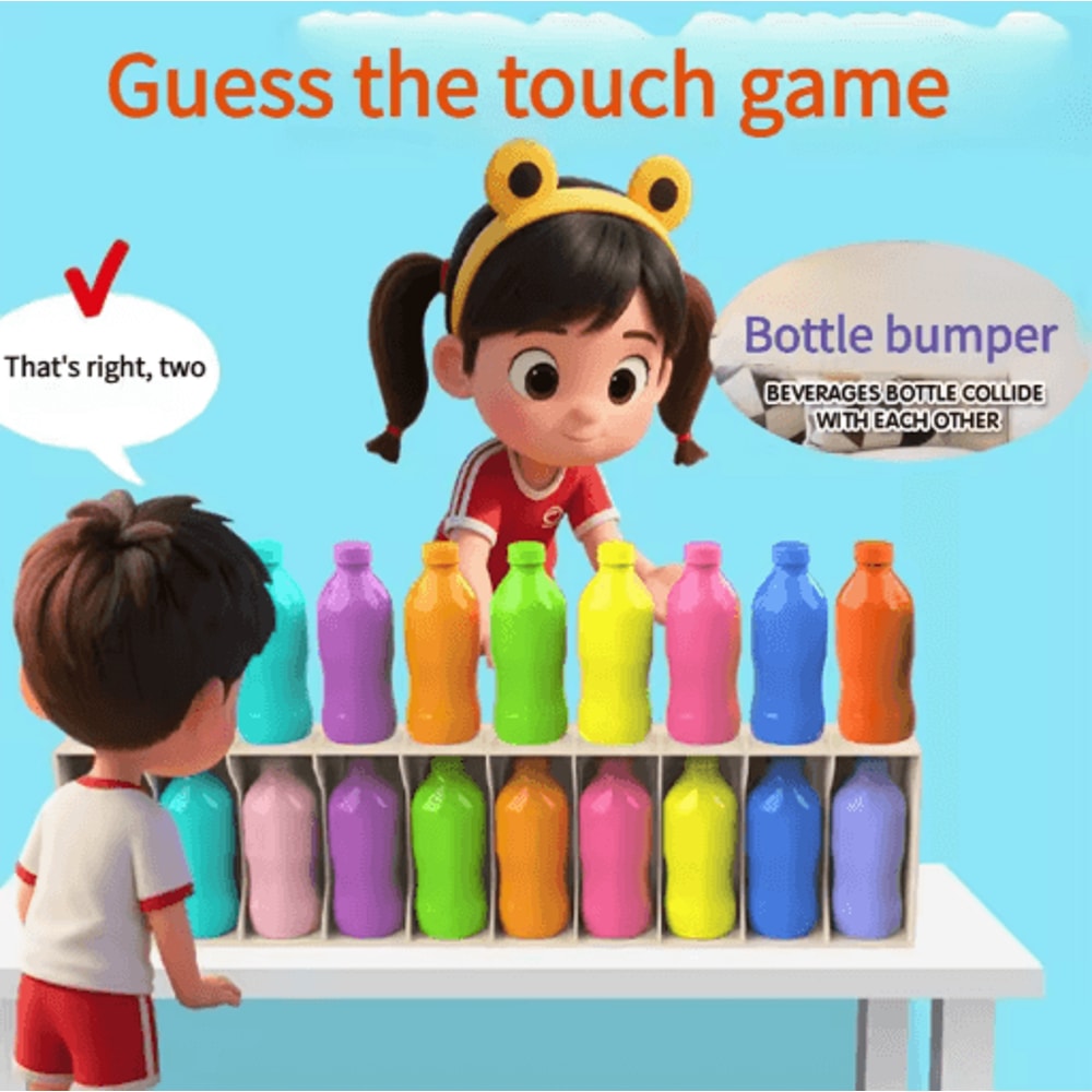 20 Piece Guessing Bottle Memory Matching Game For Kids And Family Play 2