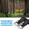 Heavy Duty Swing Hammock Strap Kit With Portable Storage Pouch 7
