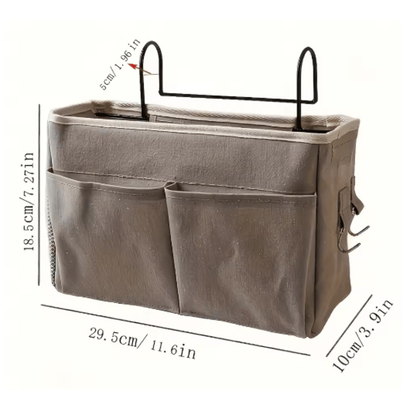 Minimalist Bedhead Storage Rack And Wall Mounted Bedside Basket 3