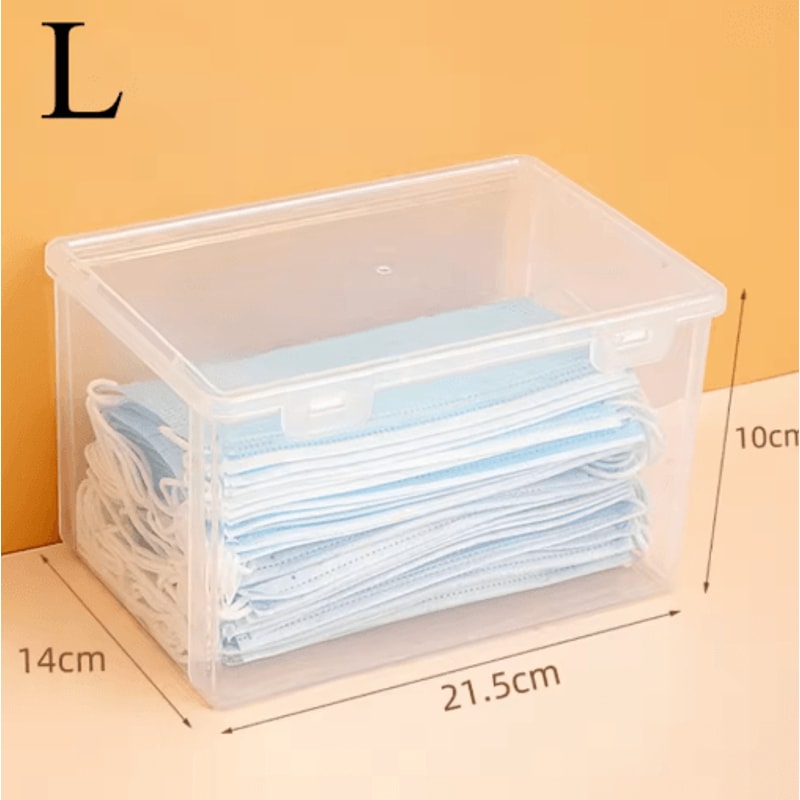 Multi Functional Desktop Storage Box For Masks Medicine And Daily Essentials 2