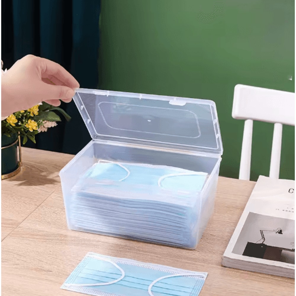 Multi Functional Desktop Storage Box For Masks Medicine And Daily Essentials 4