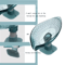 Leaf Design Self Draining Soap Tray With Suction Cup 2 Piece Set 3