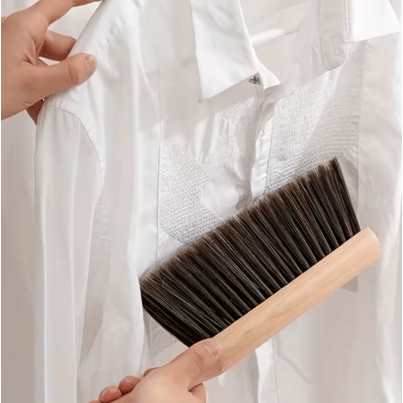 Wooden Handle Dusting Brush With Soft Bristles For Furniture And Upholstery 4