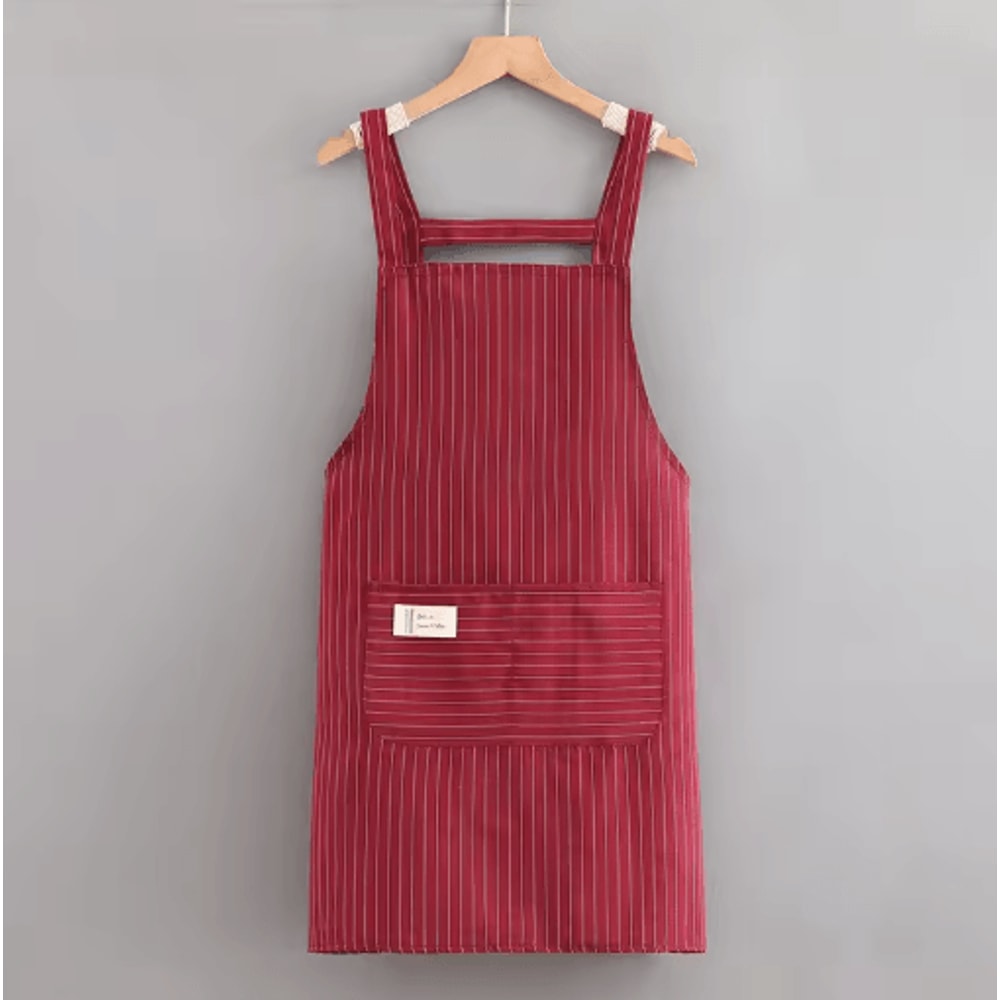 Mens Long Sleeve Oil Resistant Cooking Apron For Home And Kitchen Use 2