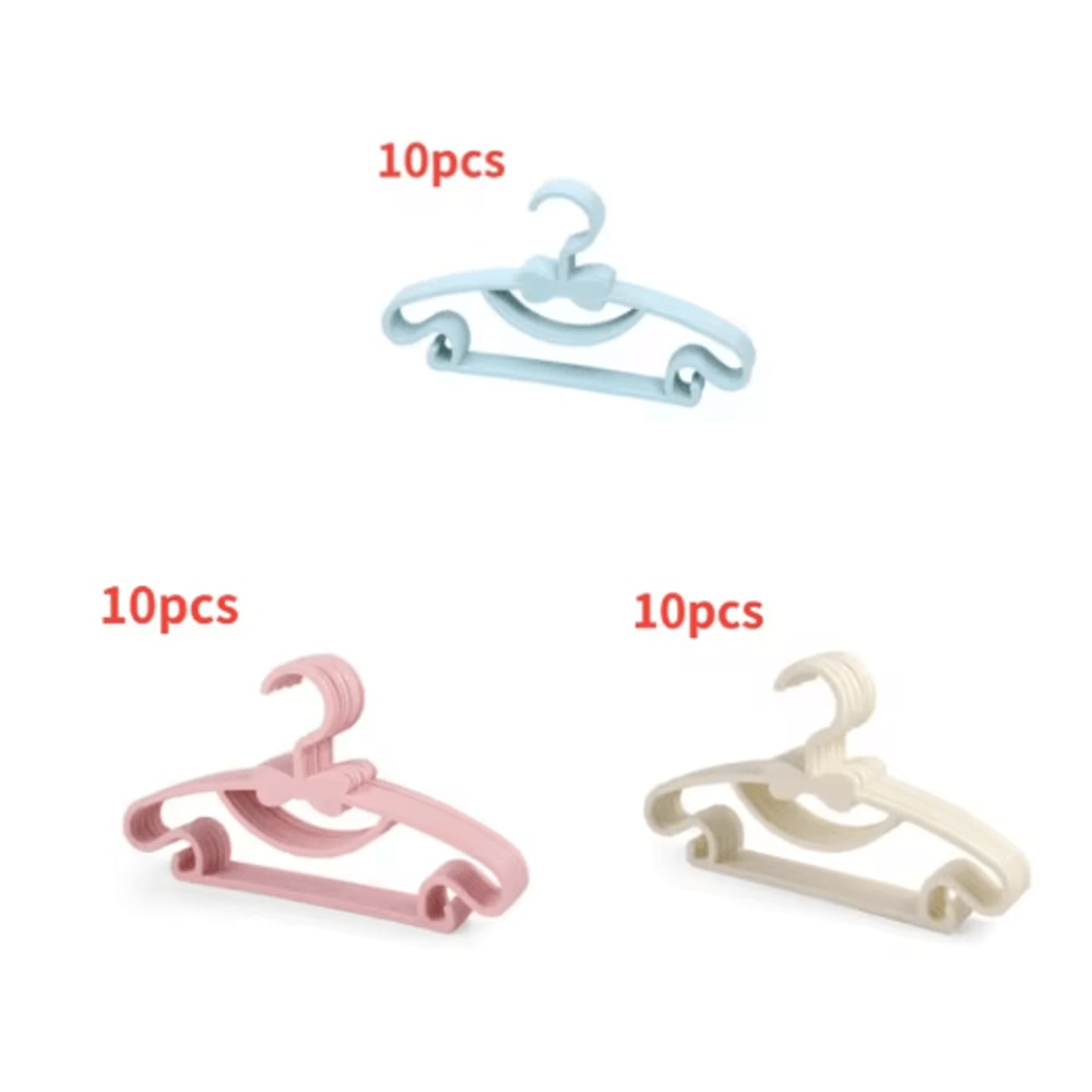 Baby No Trace Windproof Plastic Hanger For Childrens Clothing 2