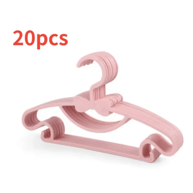 Baby No Trace Windproof Plastic Hanger For Childrens Clothing 3