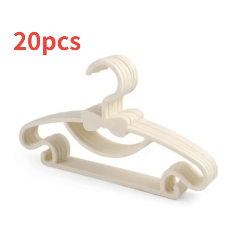 Baby No Trace Windproof Plastic Hanger For Childrens Clothing 4