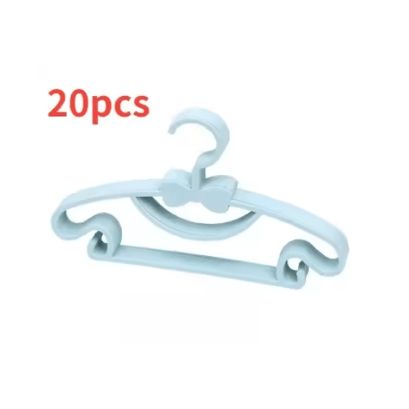Baby No Trace Windproof Plastic Hanger For Childrens Clothing 5