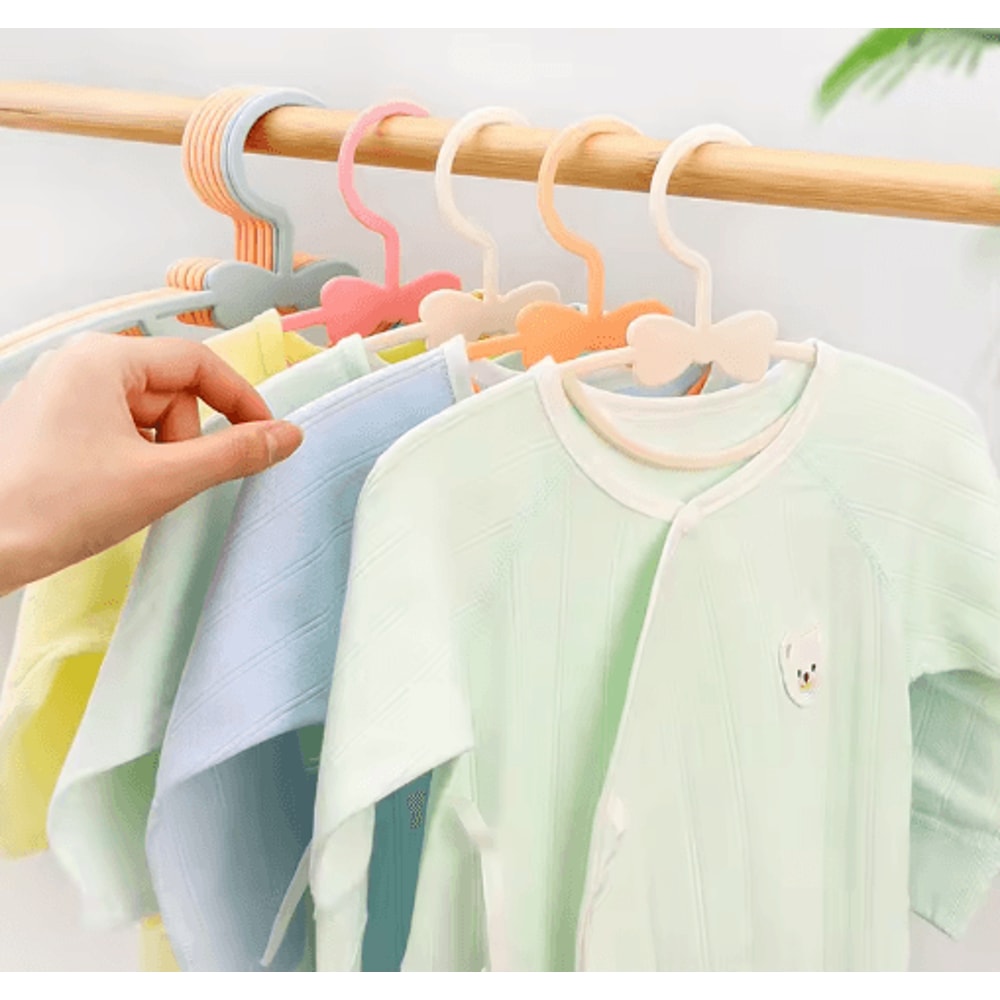Baby No Trace Windproof Plastic Hanger For Childrens Clothing 12