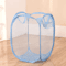Mesh Pop Up Laundry Basket Foldable Large Capacity Dirty Clothes Storage Basket 4