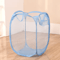 Mesh Pop Up Laundry Basket Foldable Large Capacity Dirty Clothes Storage Basket 4